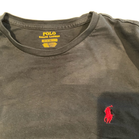 Men’s Black Polo T-Shirt - Picture 2 of 3